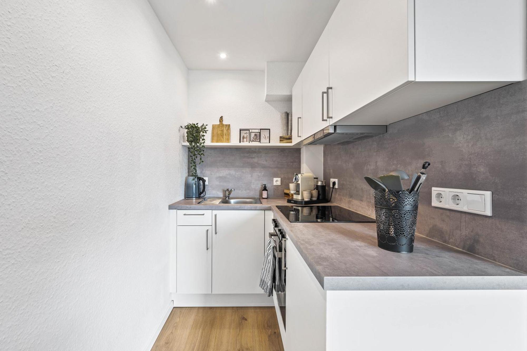 למפרטהיים Ruhiges Und Zentrales Apartment In Huettenfeld מראה חיצוני תמונה